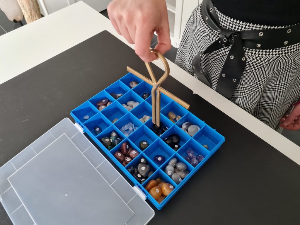 Foto Edelsteen testen op klachten